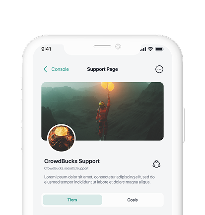 CrowdBucks mobile app